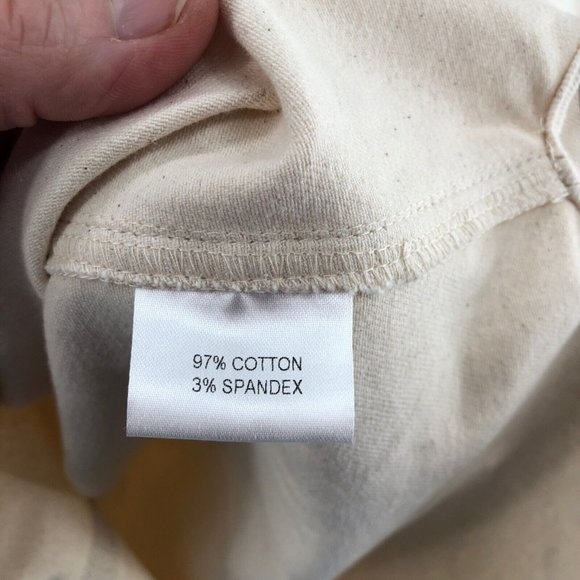 Elegant Cream Long Sleeve Dress - Picture 6 of 11